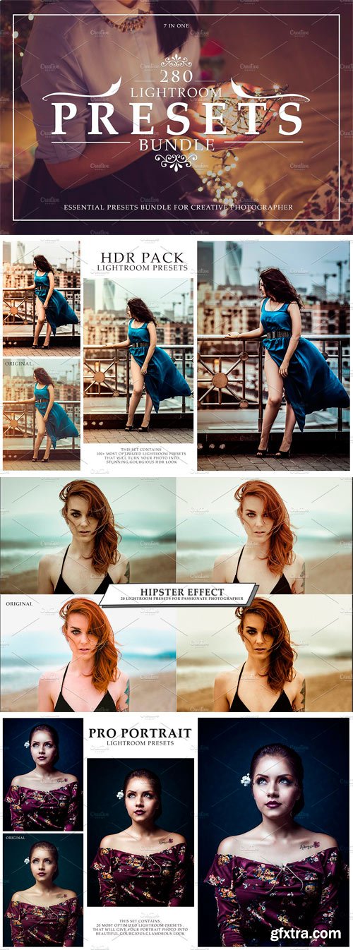 CM - 280 Lightroom Presets Bundle 1741049