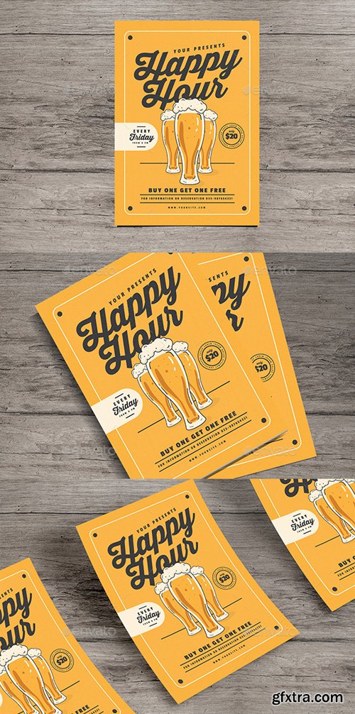 GR - Happy Hour Beer Flyer 20483146