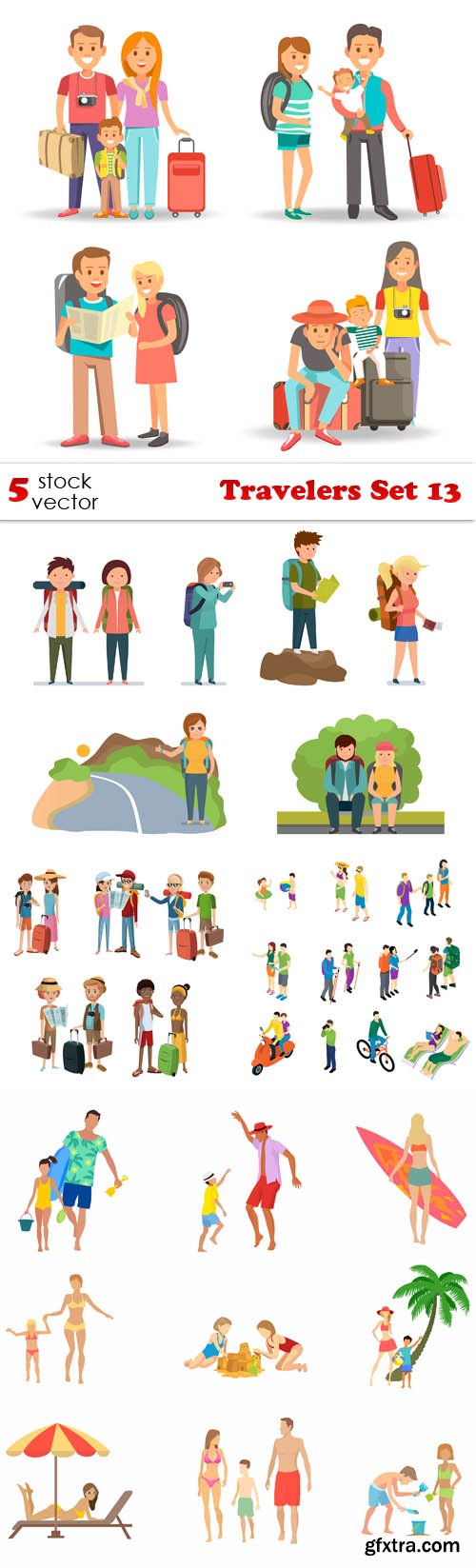 Vectors - Travelers Set 13