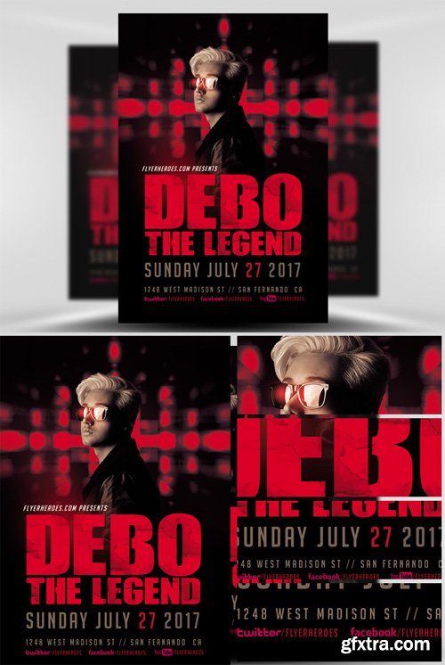 DJ Flyer Template V4