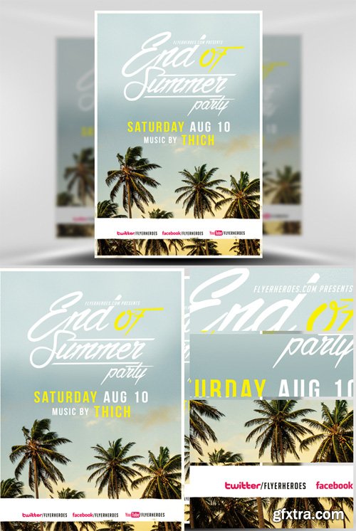 End of Summer Flyer Template V2