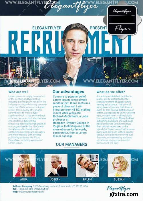 Recruitment V26 Flyer Template