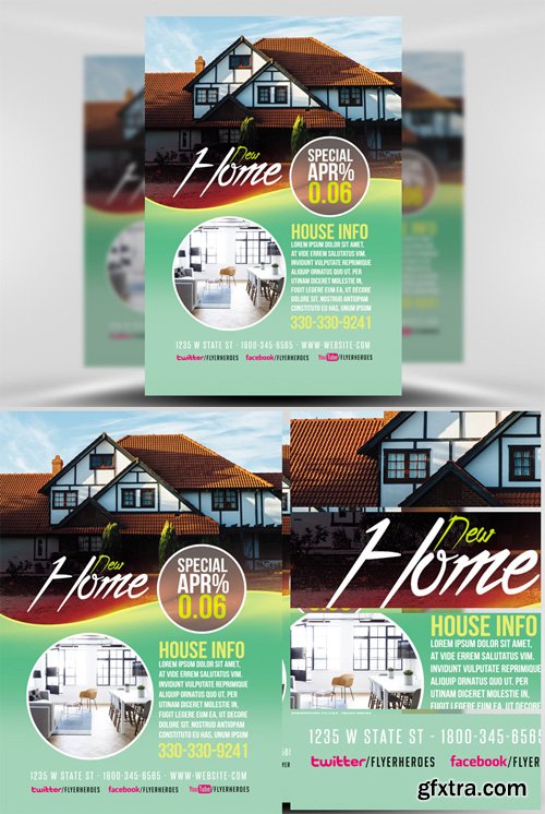 Real Estate Flyer Template V4