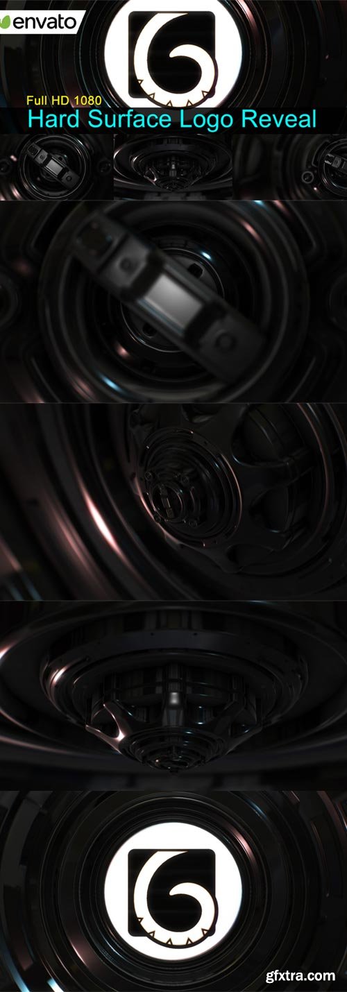 Videohive - Hard Surface Logo Reveal / Element 3D - 20473058