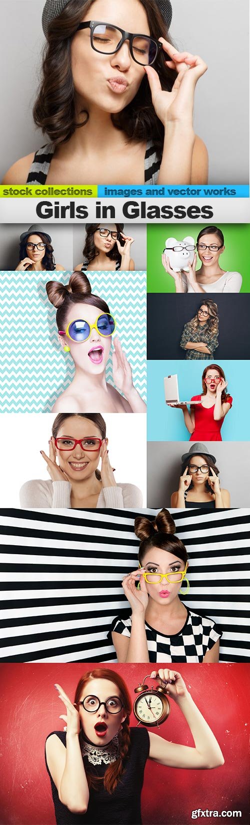 Girls in Glasses, 10 x UHQ JPEG