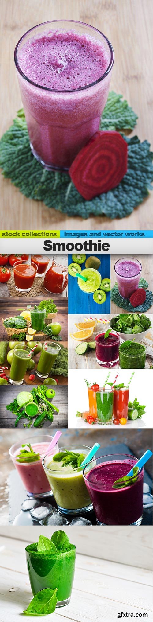 Smoothie, 10 x UHQ JPEG