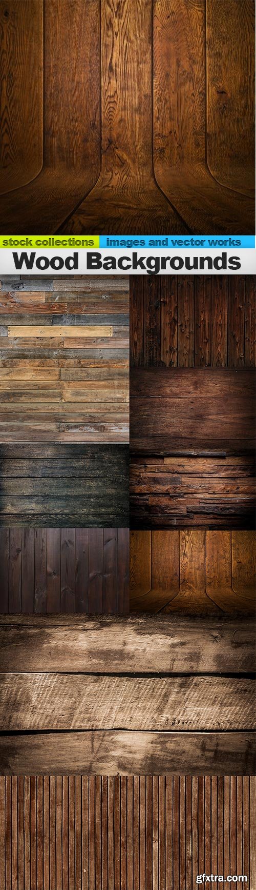 Wood Backgrounds, 10 x UHQ JPEG