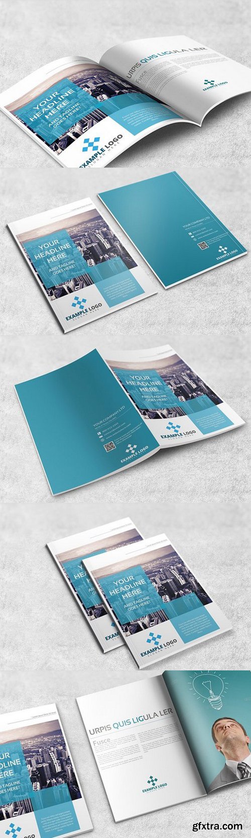 CM - Brochure / Magazine Mockup 1712004