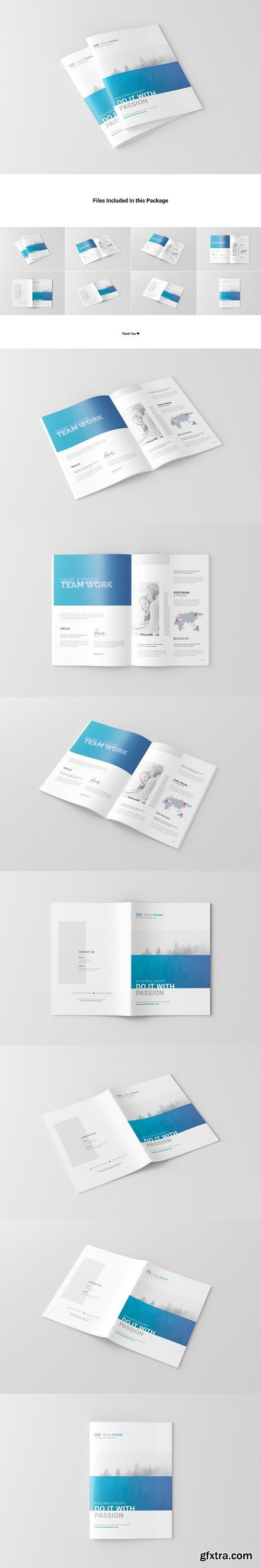 CM - A4 Brochure / Catalog Mock-Ups 1712150