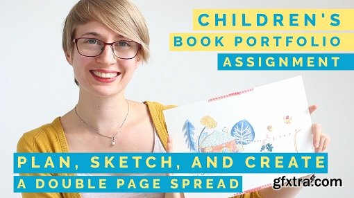 Children\'s Book Portfolio Assignment: Plan, Sketch, and Create a Double Page Spread