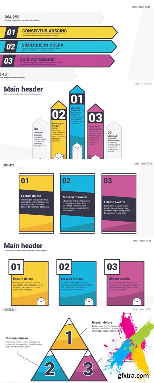 Infographic Chart Pack - Premiere Pro Templates