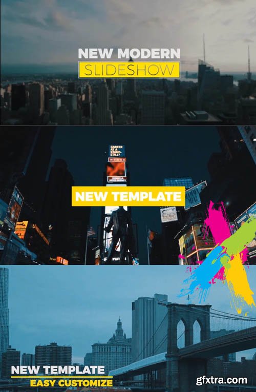 New Modern Slideshow - Premiere Pro Templates