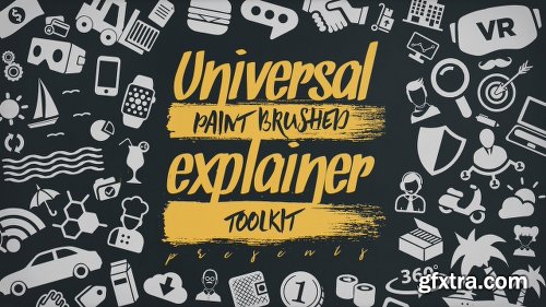 Videohive Universal Paint Brushed Explainer Toolkit 19733684