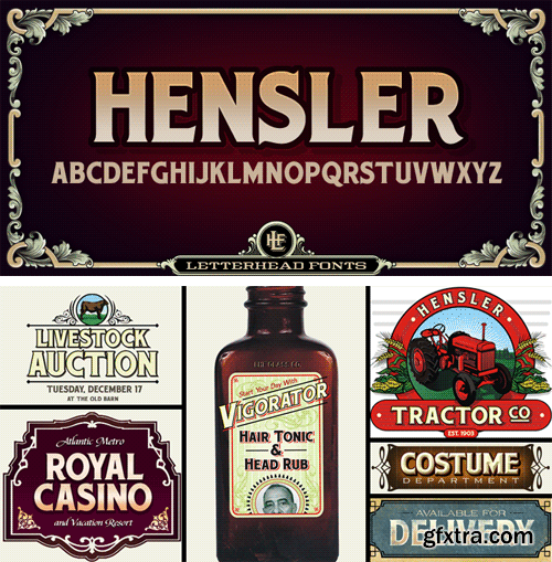 LHF Hensler Font