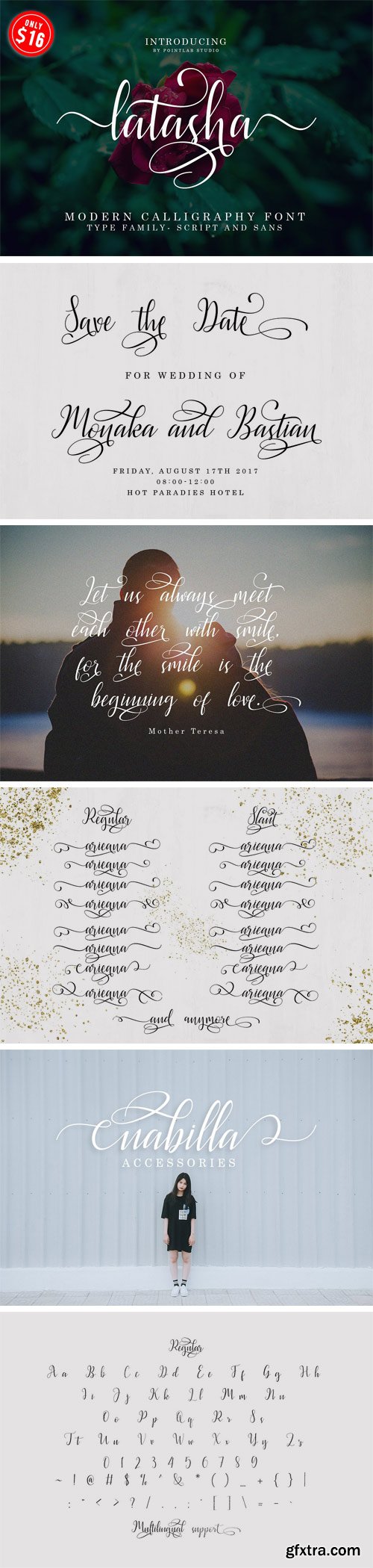 CM - Latasha Font Family - 6 Font 1757827