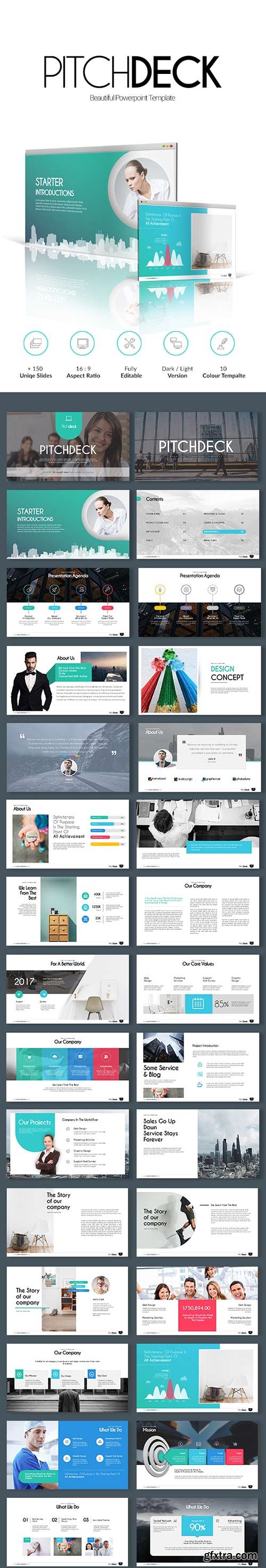 Graphicriver - Pitch Deck Powerpoint Presentation 20160167