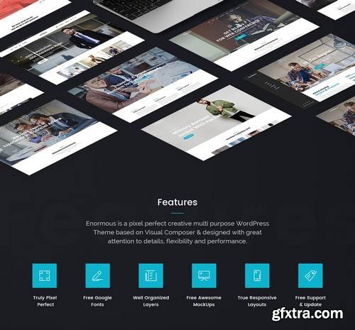 ThemeForest - Enormous - Business Multi-Purpose PSD Template