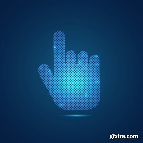 Hand gestures hands Business 25 Eps