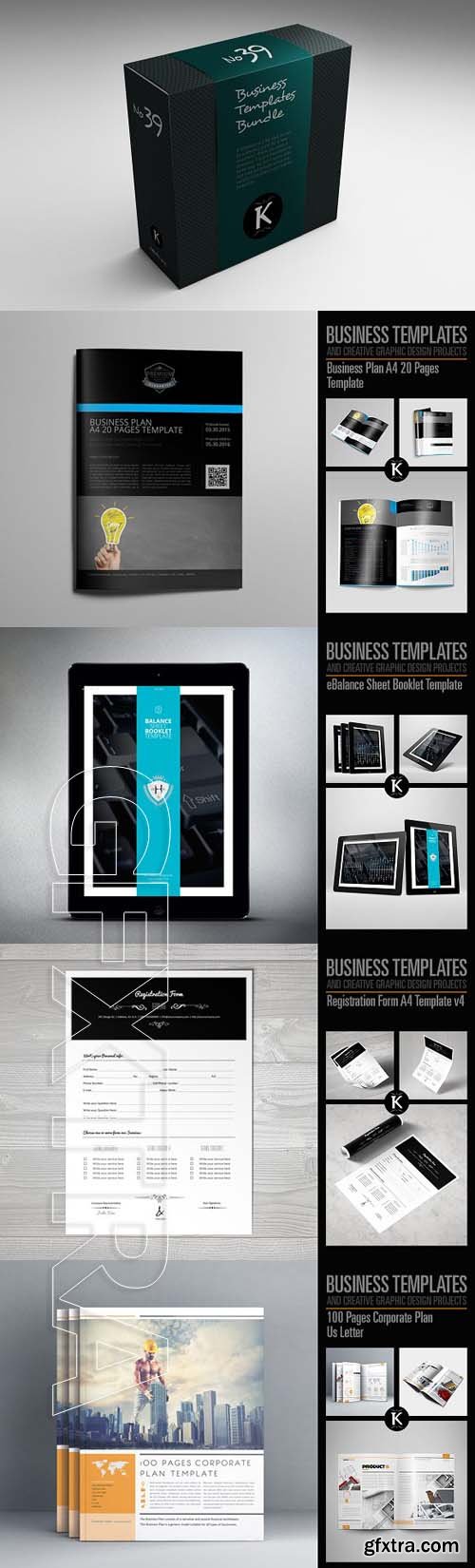 CreativeMarket - Business Templates Bundle No39 1739041