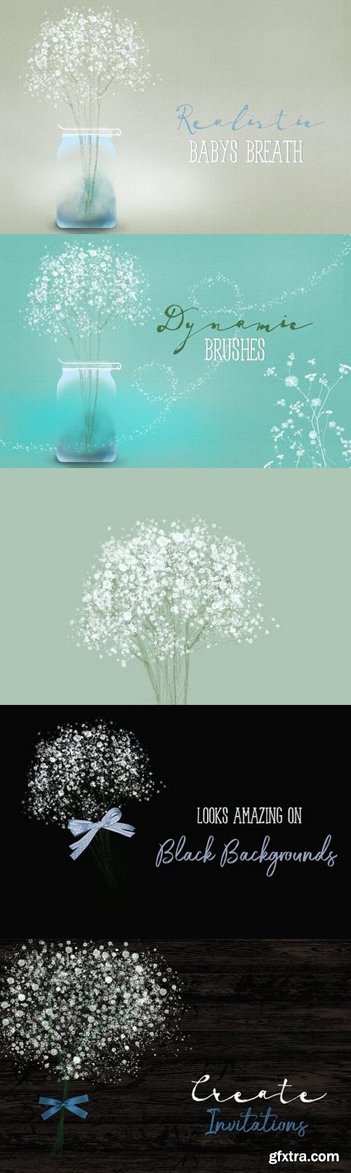 CM - Baby\'s Breath Photoshop Brushes 1712165