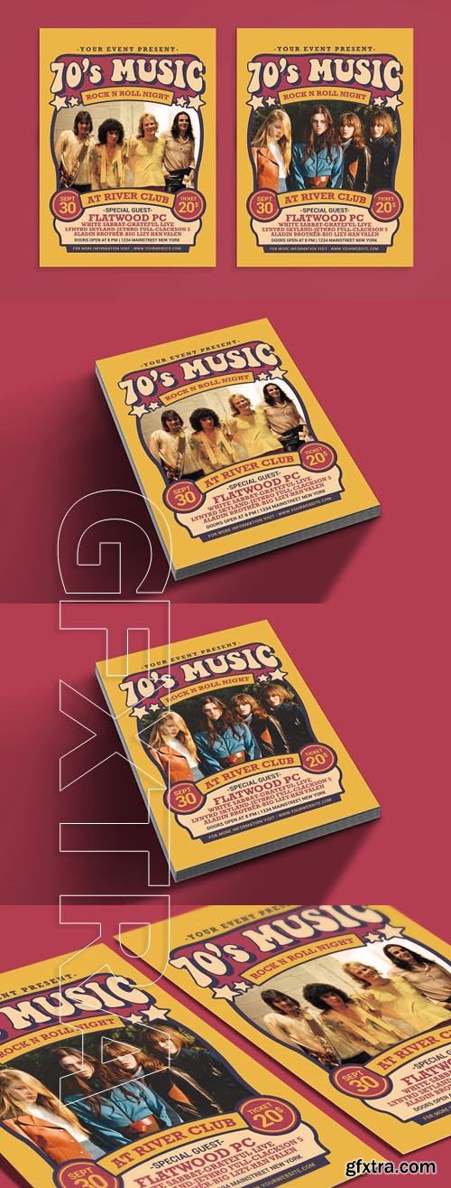 CreativeMarket - 70s Music Show 1777777