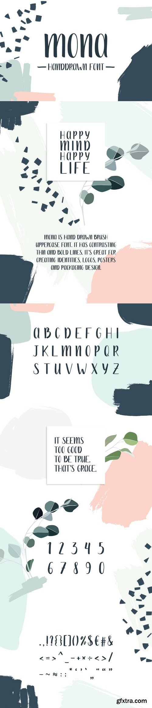 CM - Mona Handwriting Font 1788175