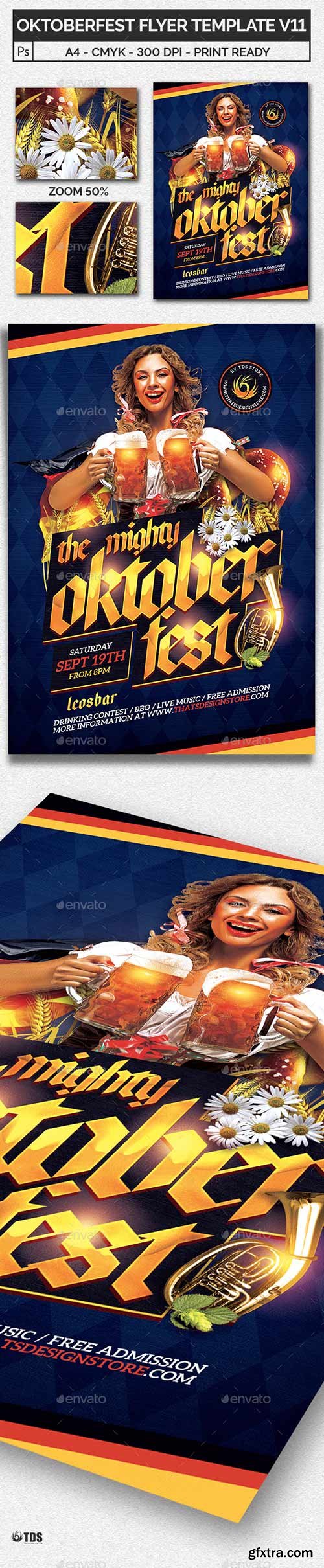 Graphicriver - Oktoberfest Flyer Template V11 20519817