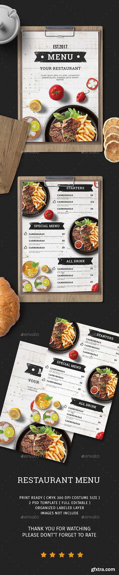 Graphicriver - Food Menu 20522390