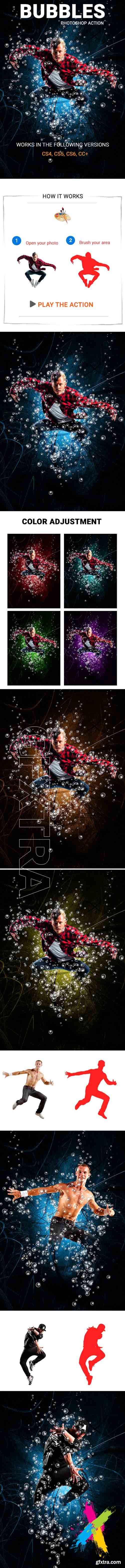 GraphicRiver - Bubbles Photoshop Action 20439468