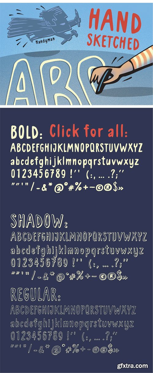 CM - Handyman the Skillful Font Family 1735333