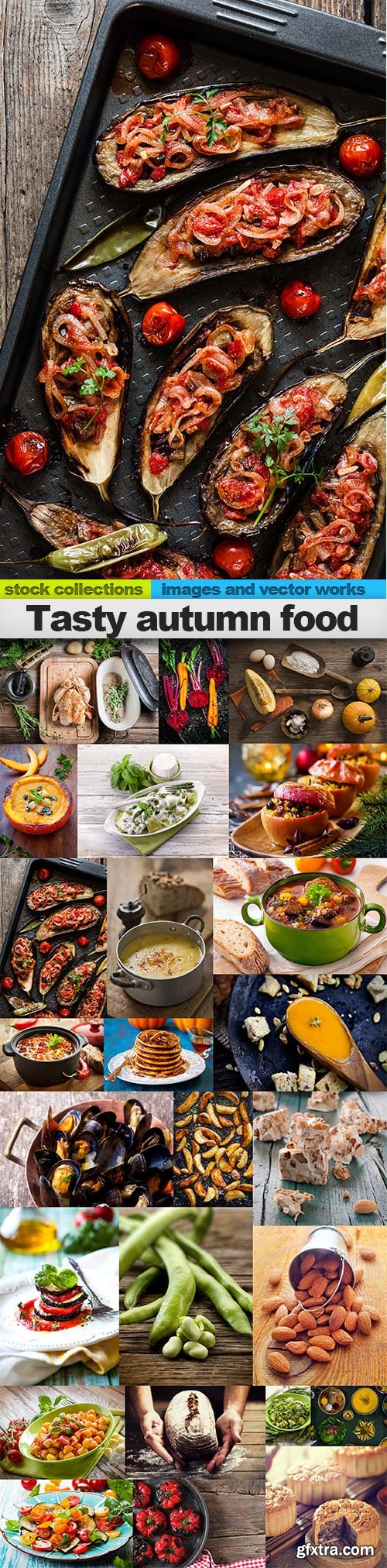 Tasty autumn food, 25 x UHQ JPEG
