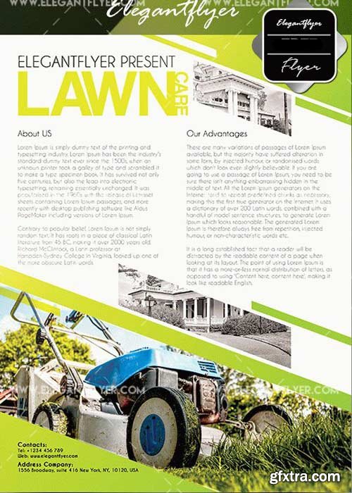 Lawn Care V1 Flyers Templates