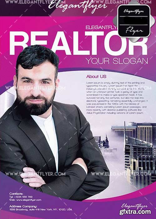 Realtor V5 Flyer Template