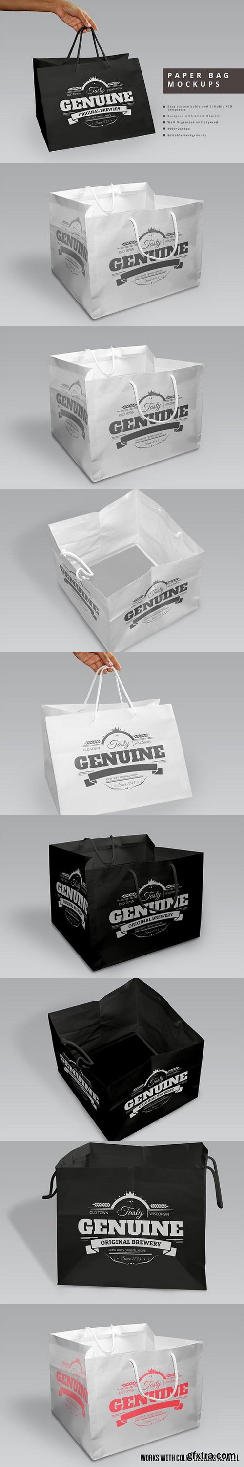 CM - Shopping Bags Mockup 1711925