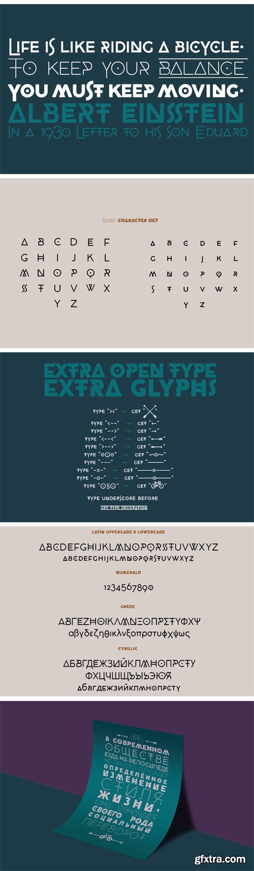 CocoBiker Font Family