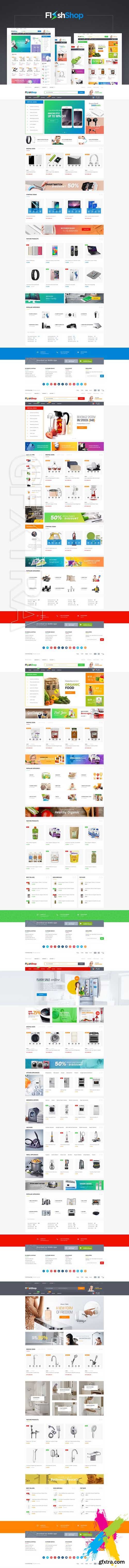 CreativeMarket - Flashshop - WordPress Theme 1788678