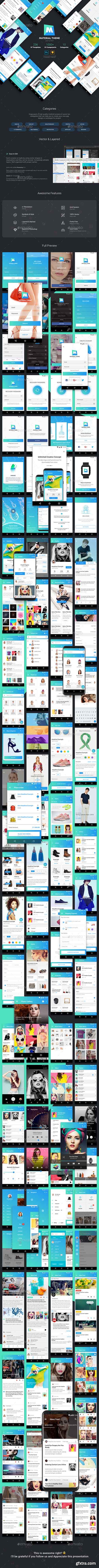 GR - Material Theme UX/UI Kit 20497333