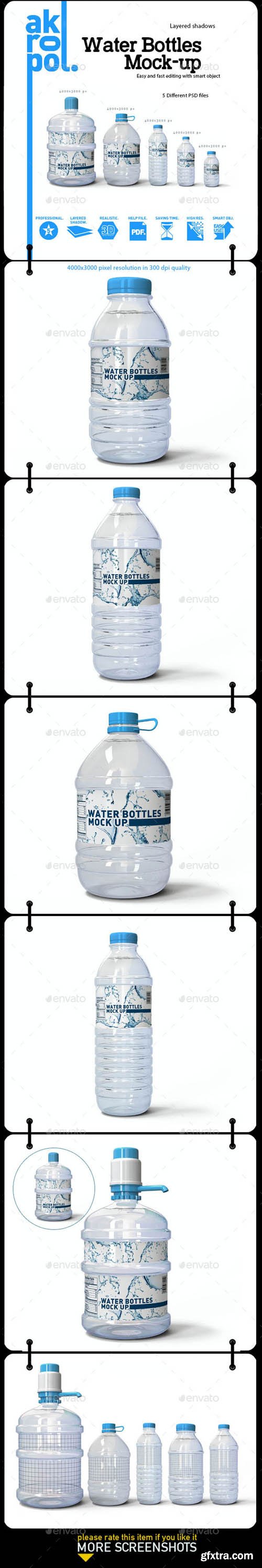 GR - Water Bottles Mock-up 20505422