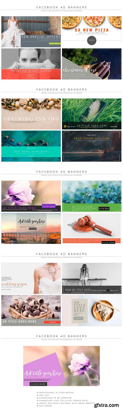 CM - Facebook Ad Template Pro Pack 1758110