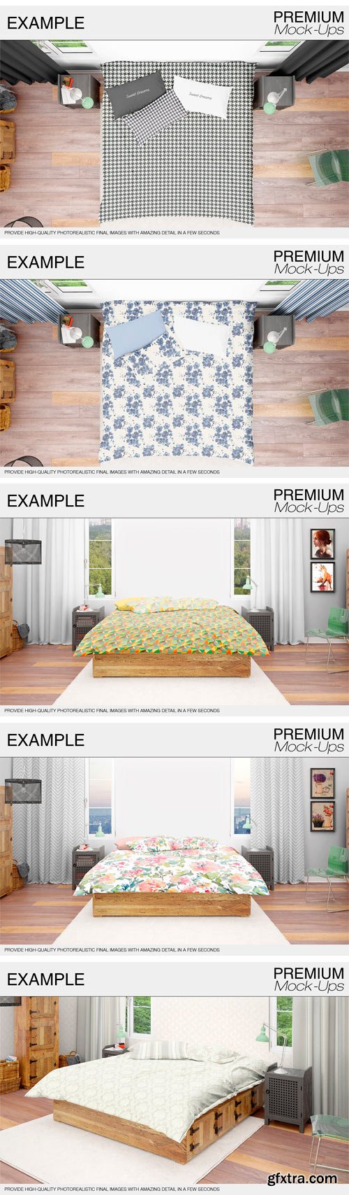 CM - Bedding Mockup Set 1758570