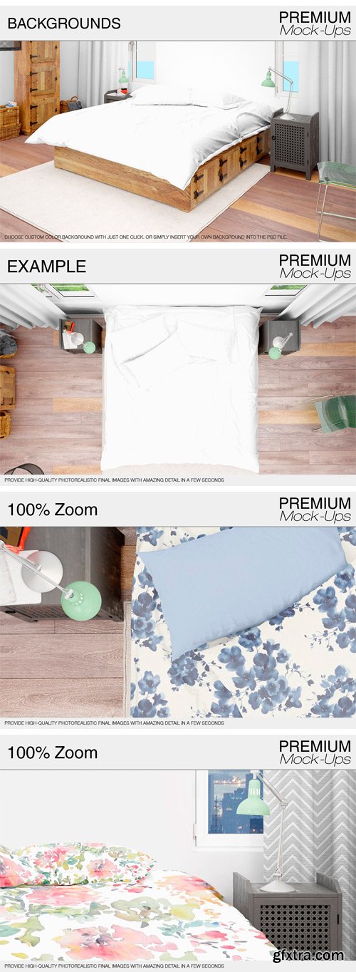 CM - Bedding Mockup Set 1758570