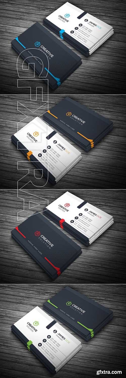 CreativeMarket - Creative Solution Business Card 1776890