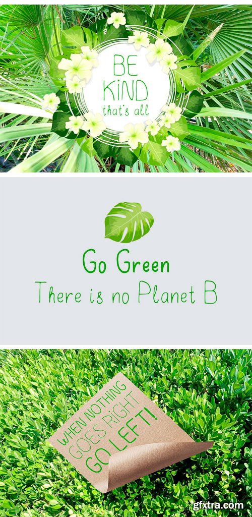 CM - Go Green - Handdrawn Font 1757894