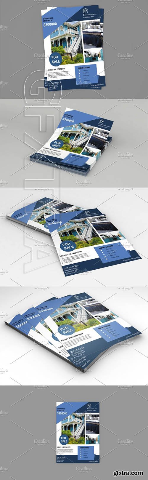 CreativeMarket - Real Estate Flyer Template V583 1618906