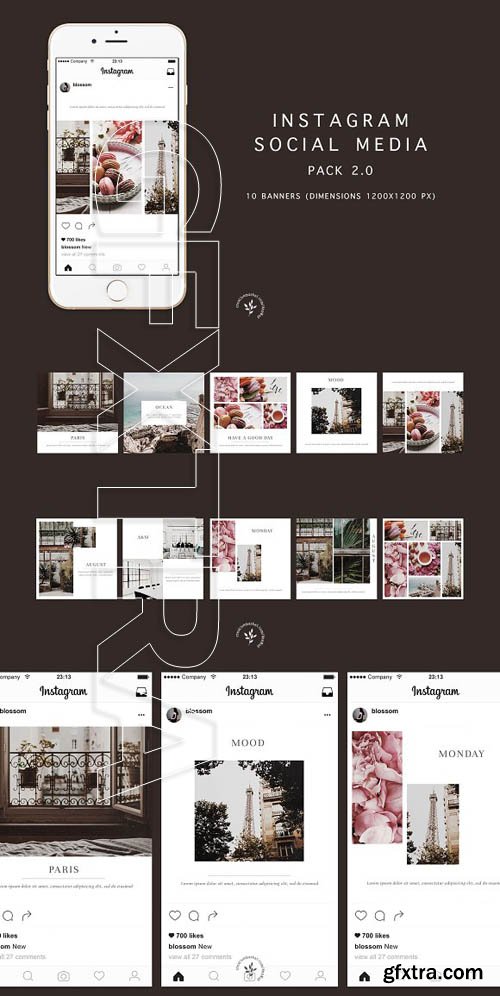 CreativeMarket - Social Media Pack 2.0 1789856