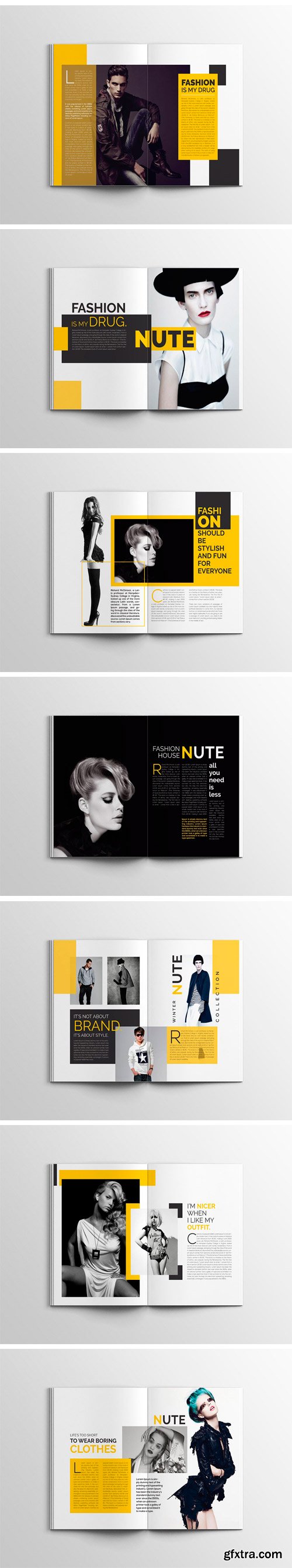 CM - Nute Fashion Magazine Template 1739541