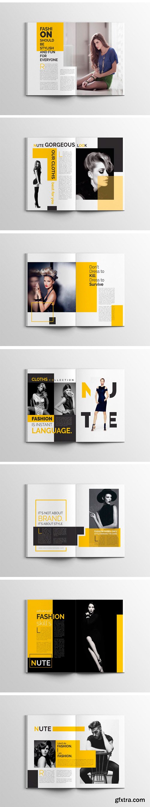 CM - Nute Fashion Magazine Template 1739541