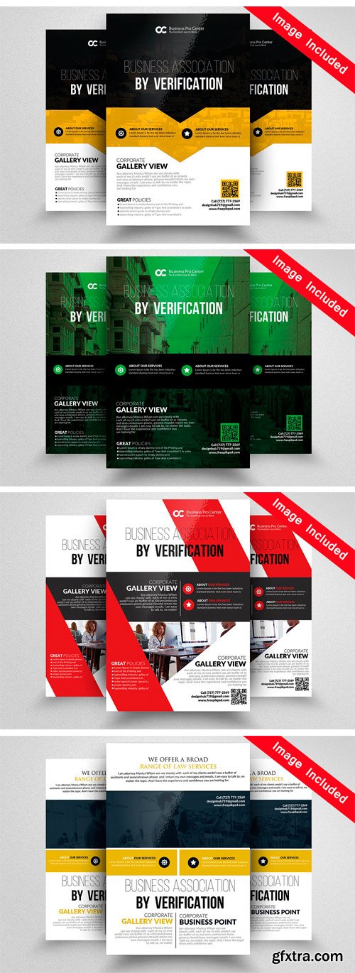 CM - 10 Business Flyer Bundle Vol.01 1740386