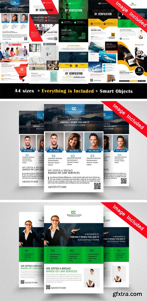 CM - 10 Business Flyer Bundle Vol.01 1740386