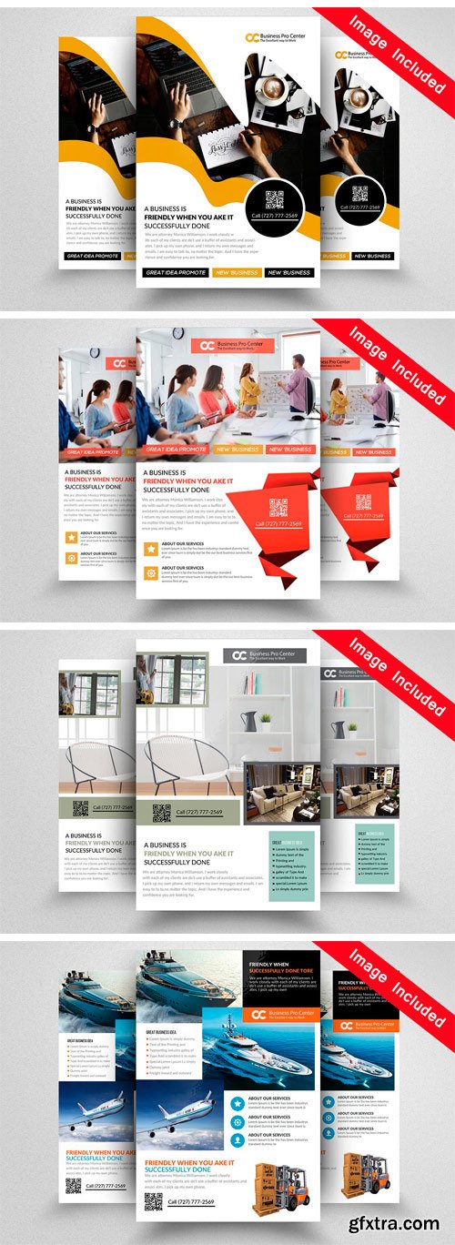 CM - 10 Business Flyer Bundle Vol.01 1740386